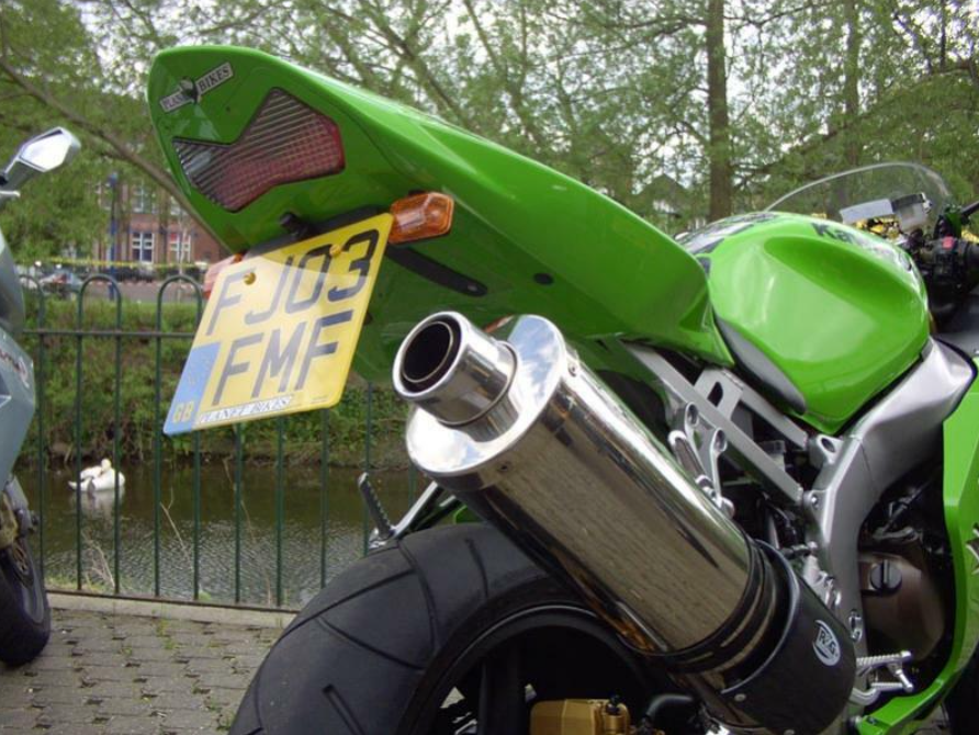 Стойка за номер R&amp;G RACING Licence Plate Holder For ZX6R '03-04, Z1000 '03-06, Z750 '03-06